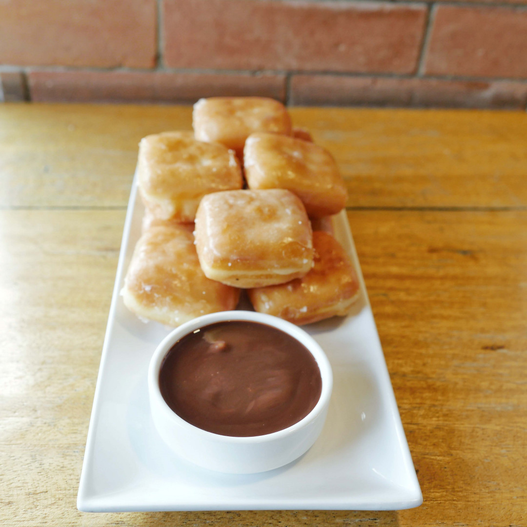 Pillows with Nutella Dip